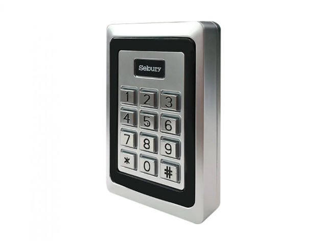 Kovová RFID klávesnice EM 125 kHz, 1 000 uživatelů | Sebury mKey