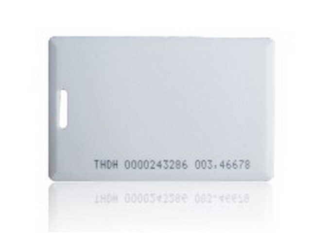 Bezkontaktní silná RFID karta Sebury standard 125kHz thick BEC-01