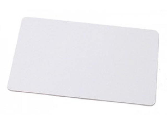 Bezkontaktní RFID karta (125 kHz), Sebury standard thin BEC-02, s číslem