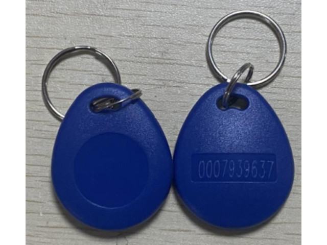 Modrý RFID přívěsek MIFARE Classic 1K, 13,56MHz | SEBURY TAG8