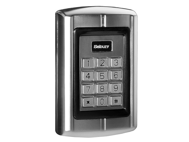 Autonomní kovová RFID klávesnice EM 125 kHz pro 1000 uživatelů | Sebury BC2000EM