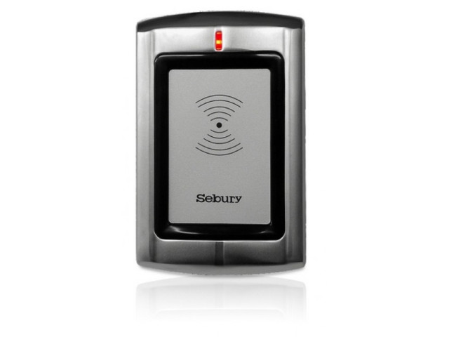Robustní kovová systémová RFID čtečka EM/HID 125 kHz | Sebury R3