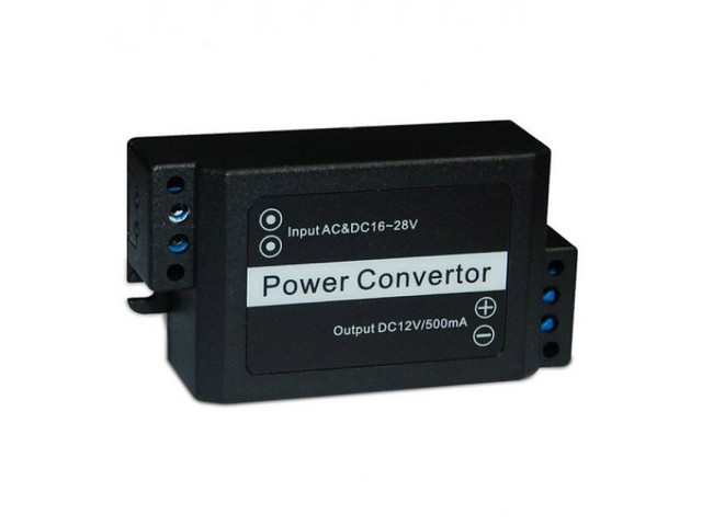 Napájecí konvertor, AC/DC 16-28 V na 12 V / 500 mA | SEBURY BPS-02