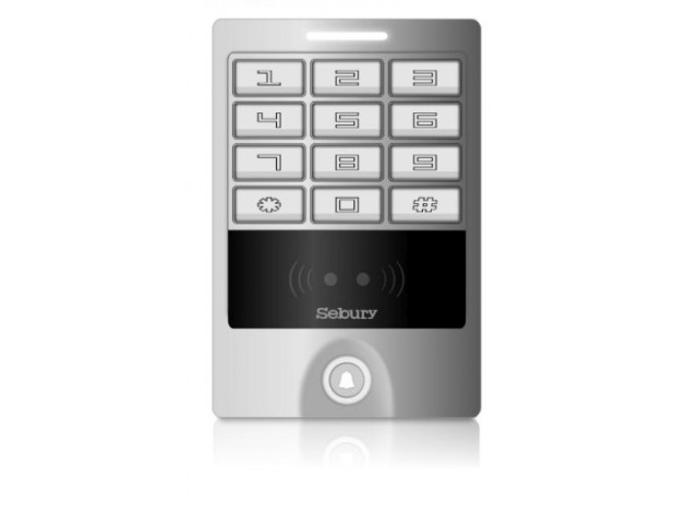 Autonomní čtečka s klávesnicí Sebury sKey-W-w, MIFARE