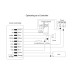 Autonomní RFID klávesnice EM 125 kHz, 2000 uživatelů, Wiegand 26 | Sebury K4-2