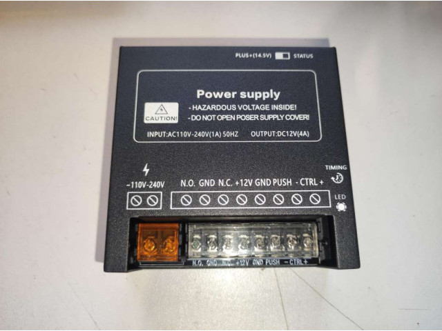 Napájecí zdroj 13,5V/3A s LED a zálohou | Sebury BPS-07-3