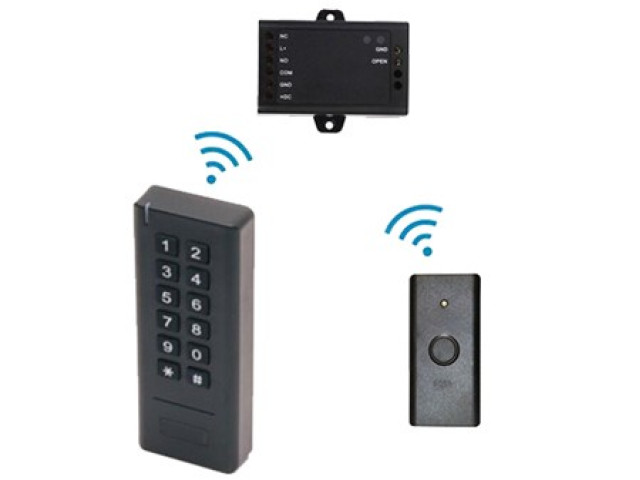 WIFI klávesnice s RFID čtečkou a odchodovým tlačítkem Sebury SK3