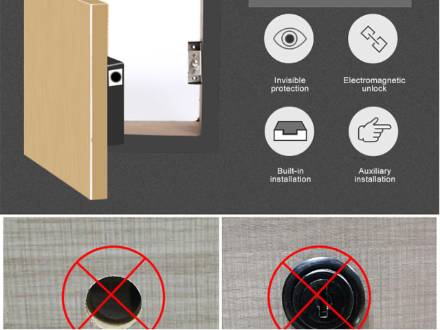 Chytrý RFID zámek do skříněk Tuya, MIFARE | CB99T