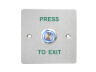 Nerezové odchodové tlačítko s LED, NO/NC/COM, IP67 | SEBURY EB-SW86L