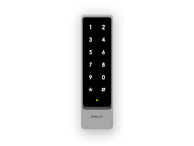 Úzká antivandal přístupová klávesnice a RFID čtečka EM/HID/MIFARE/NFC | Sebury sTouch2s