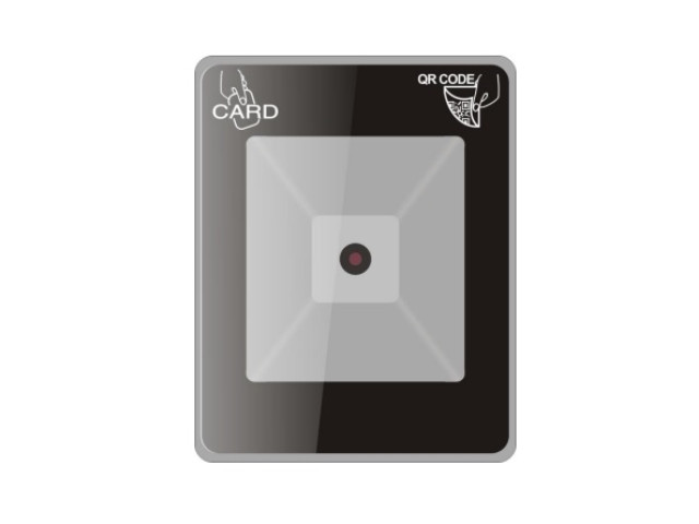 Podsvícena čtečka QR s RS232, RS485 a WG26-34 s MIFARE čtečkou|ZONEWAY QR-6619