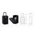 Chytrá schránka na klíče Smart TTlock IP53 Bluetooth box na klíče|Zoneway K3-F