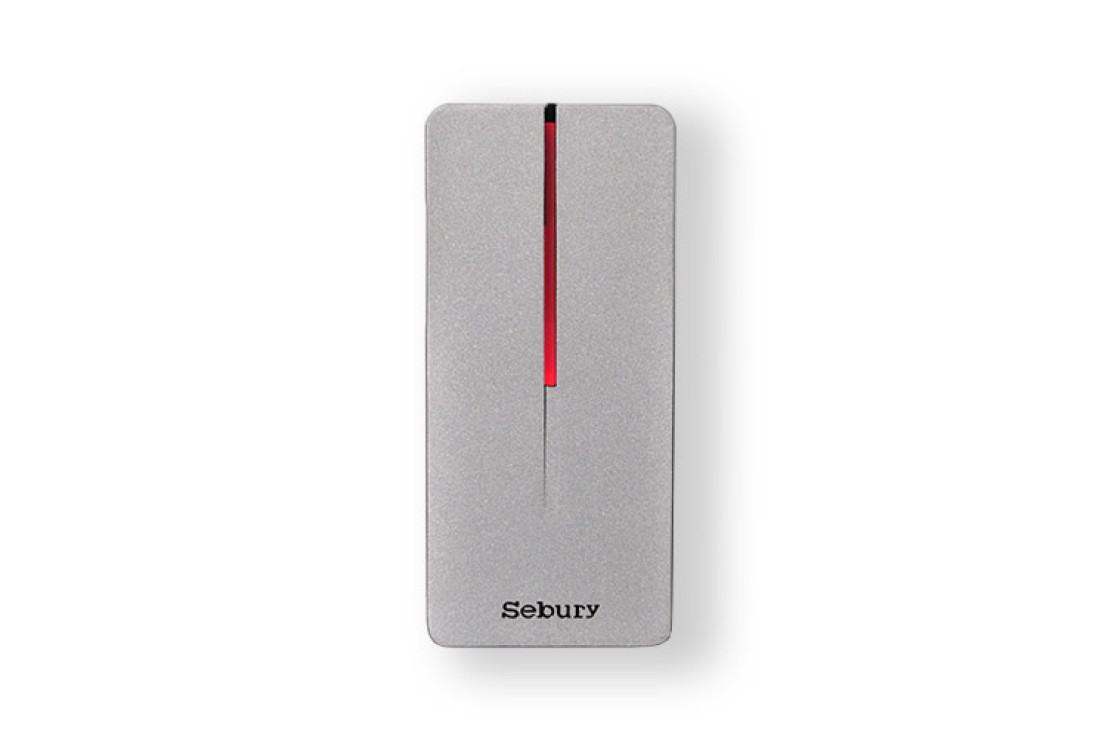 Elegantní kovová RFID čtečka EM/HID/Mifare karet | Sebury mReader