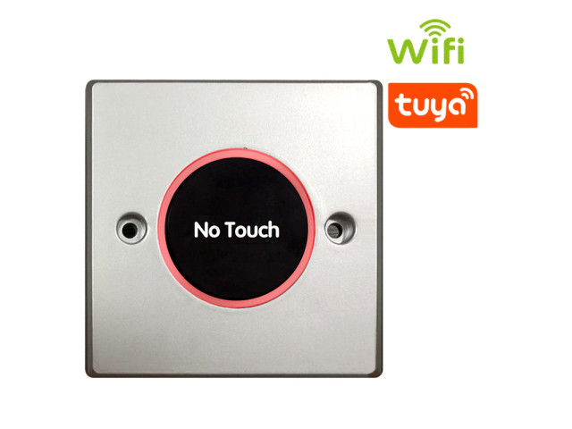 Chytré bezdotykové odchodové tlačítko WiFi/Tuya, NO/NC/COM | SEBURY S12WIFI